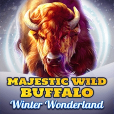 Majestic Wild Buffalo Winter Wonderland