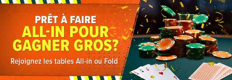 All-in or Fold