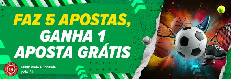 Bet 5 Get 1 Free
